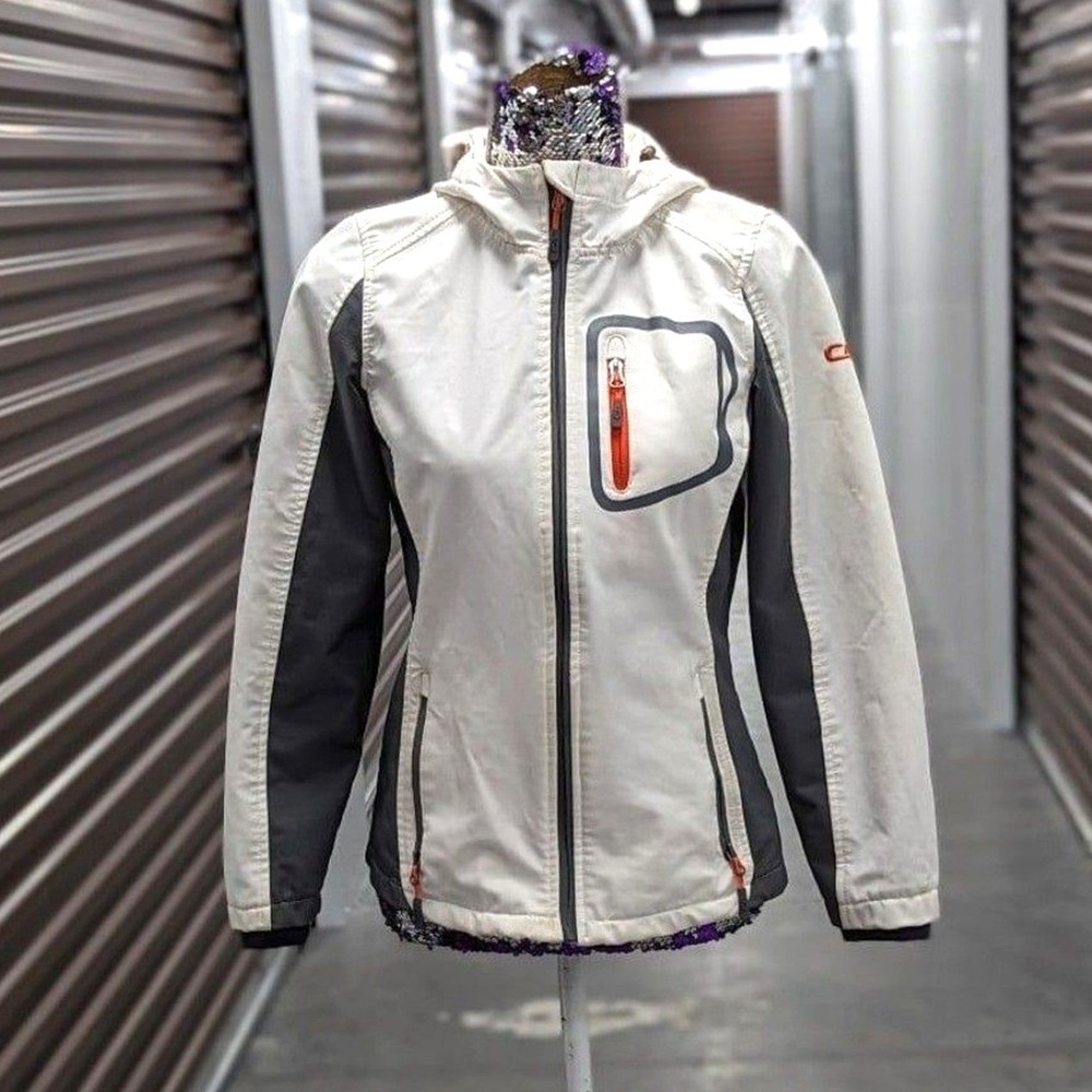Y2K Gorpcore Techwear Colorblock CB Sports Medium Water Repellent Hooded Coat‎